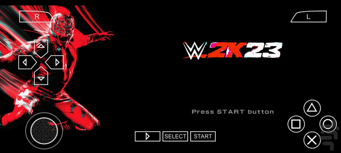 wwe 2k23 - Gameplay image of android game