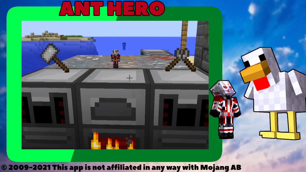 Ant hero craft mod - Gameplay image of android game