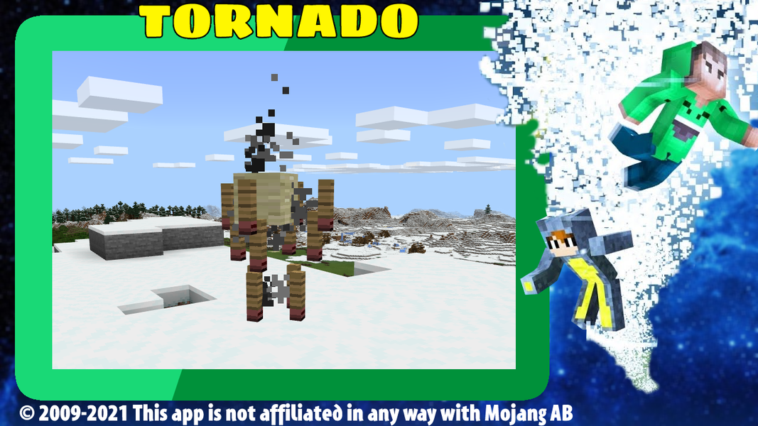 Great tornado mod - Image screenshot of android app