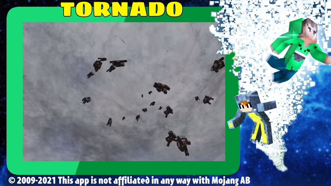 Great tornado mod - Image screenshot of android app