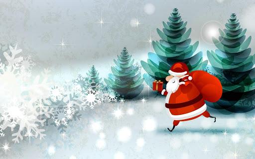 Santa Claus Live Wallpaper - عکس برنامه موبایلی اندروید