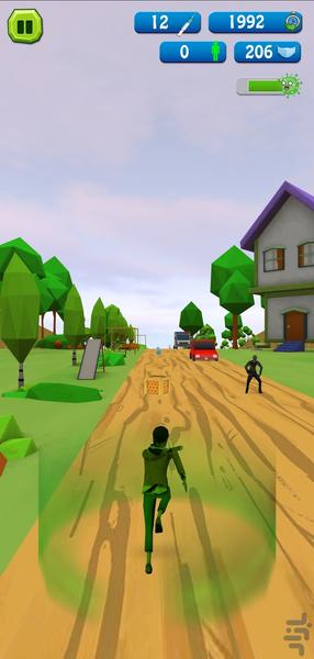 Covid19: Run away - Gameplay image of android game