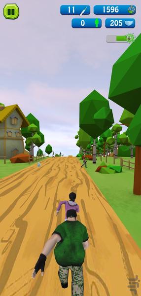 Covid19: Run away - Gameplay image of android game