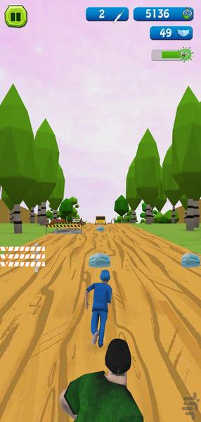 هی کرونا فرار کن - عکس بازی موبایلی اندروید