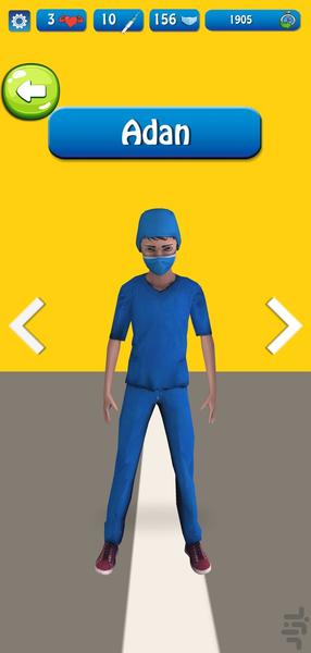 هی کرونا فرار کن - عکس بازی موبایلی اندروید