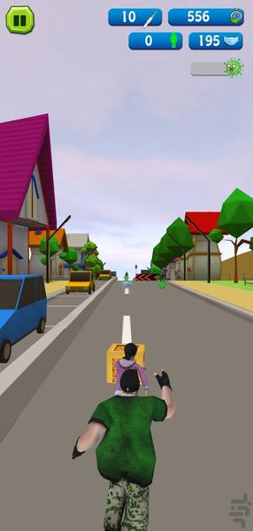 هی کرونا فرار کن - عکس بازی موبایلی اندروید