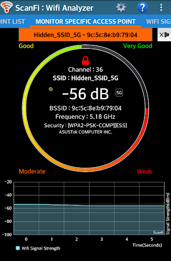 ScanFi: WiFi Analyzer & Mapper - عکس برنامه موبایلی اندروید