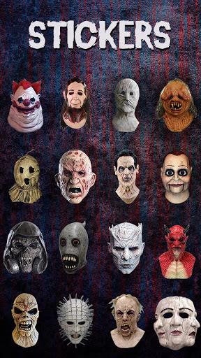 Scary Face Mask - Scary Stickers For Pictures - عکس برنامه موبایلی اندروید