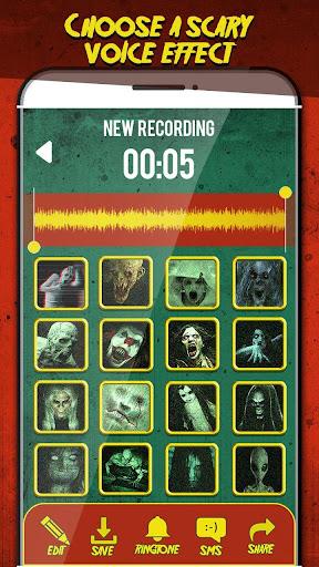 Scary Voice Changer App - عکس برنامه موبایلی اندروید