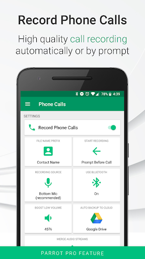 Parrot Voice Recorder - عکس برنامه موبایلی اندروید