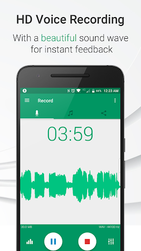 Parrot Voice Recorder - Image screenshot of android app