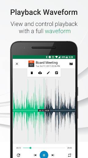 Parrot Voice Recorder - Image screenshot of android app