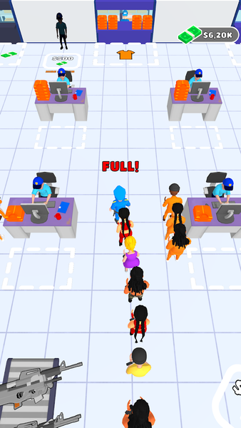Police Station Idle - Gameplay image of android game