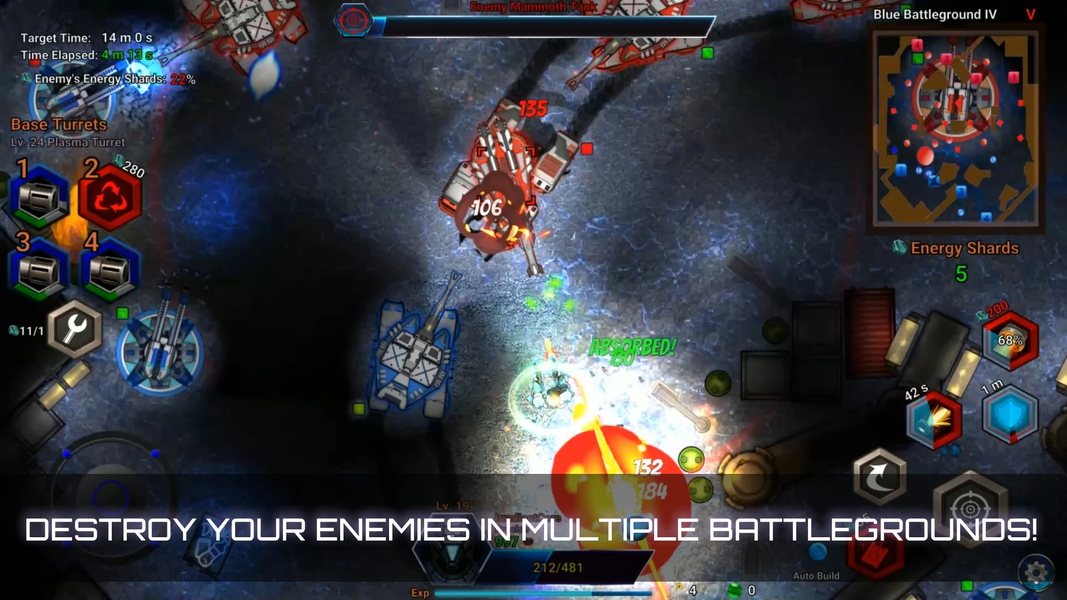 Irradiant Core - RTS Shooter - عکس بازی موبایلی اندروید