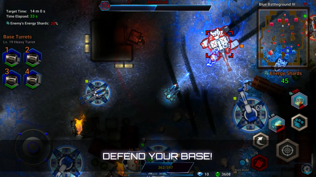 Irradiant Core - RTS Shooter - عکس بازی موبایلی اندروید