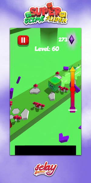 Super Slime Slider - Gameplay image of android game