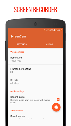Screen Recorder-Video Recorder - عکس برنامه موبایلی اندروید
