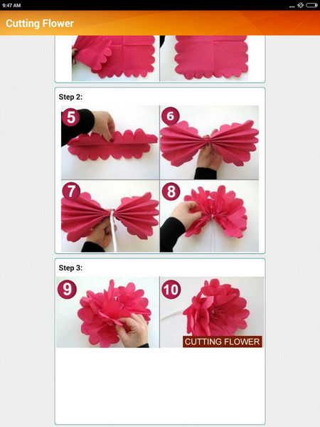 Origami Paper Art Designing - Image screenshot of android app