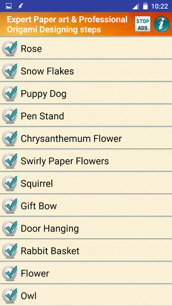 Origami Paper Art Designing - Image screenshot of android app