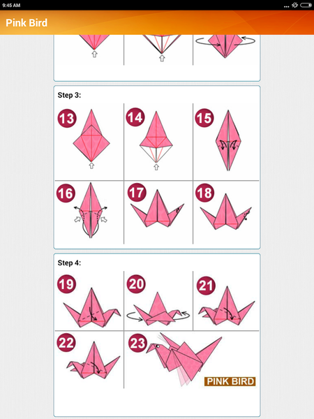 Origami Paper Art Designing - Image screenshot of android app