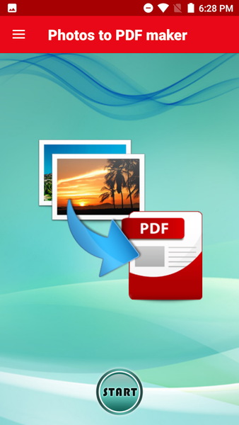 Photos to PDF maker to Copy & - Image screenshot of android app