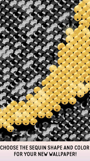 Sequin Flip Live Wallpaper App - Image screenshot of android app