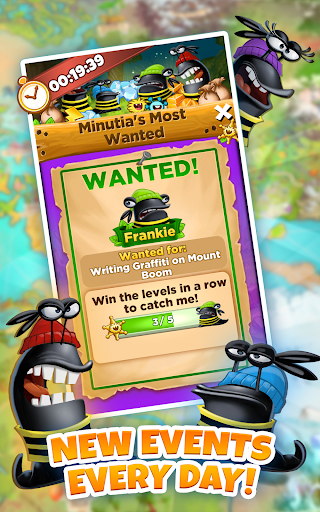 Best Fiends - Match 3 Puzzles - Gameplay image of android game