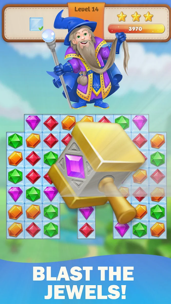 Royal Jewels - Match Kingdom - عکس بازی موبایلی اندروید