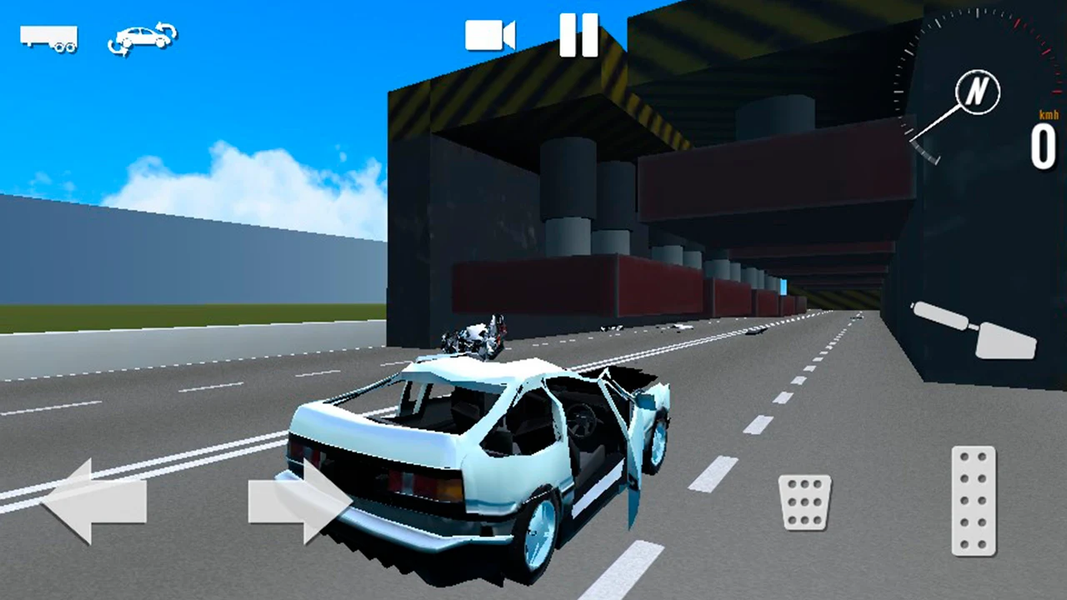 Car Crash Simulator: Accident - Gameplay image of android game