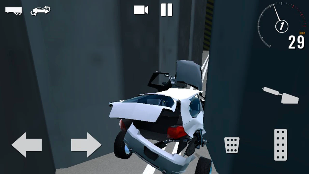 Car Crash Simulator: Accident - Gameplay image of android game