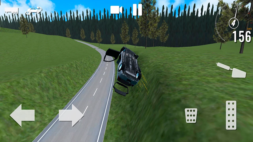 Car Crash Simulator: Accident - Gameplay image of android game