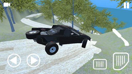 Mountain climb 4x4 Offroad 3D - Image screenshot of android app