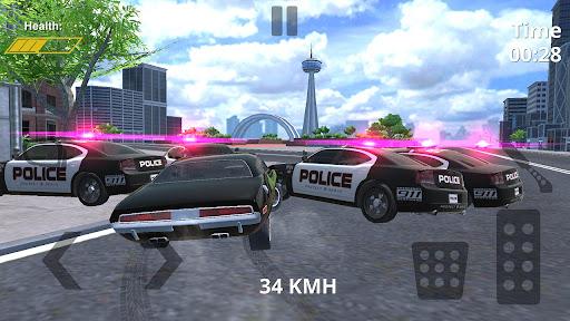 Police Chase Racing Simulator - Image screenshot of android app