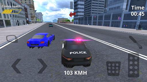 Police Chase Racing Simulator - Image screenshot of android app