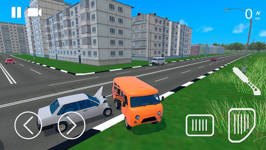 Russian Car Crash Simulator - عکس بازی موبایلی اندروید