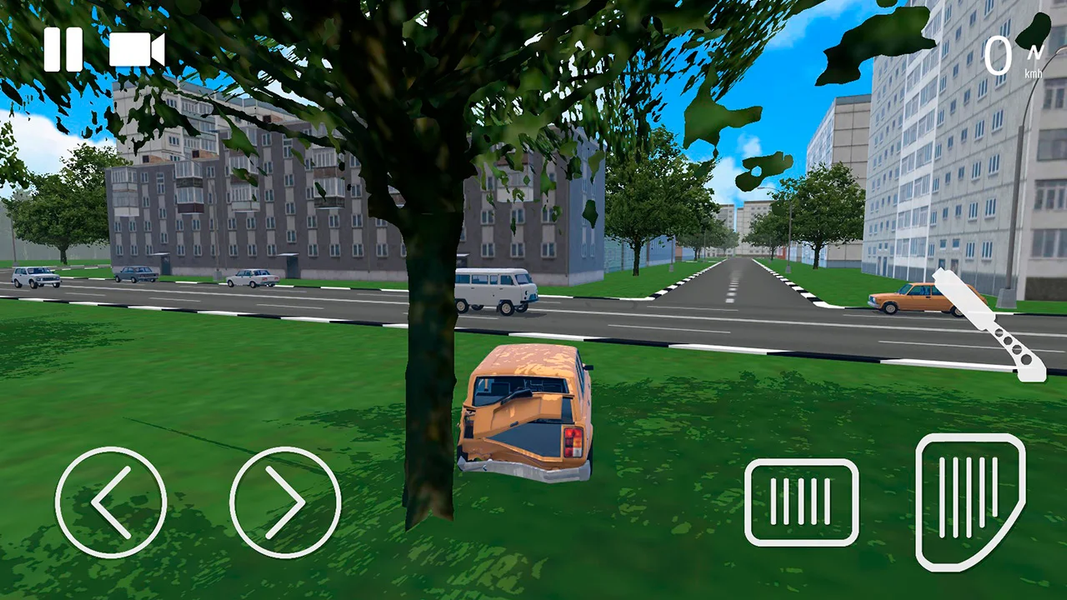 Russian Car Crash Simulator - عکس بازی موبایلی اندروید