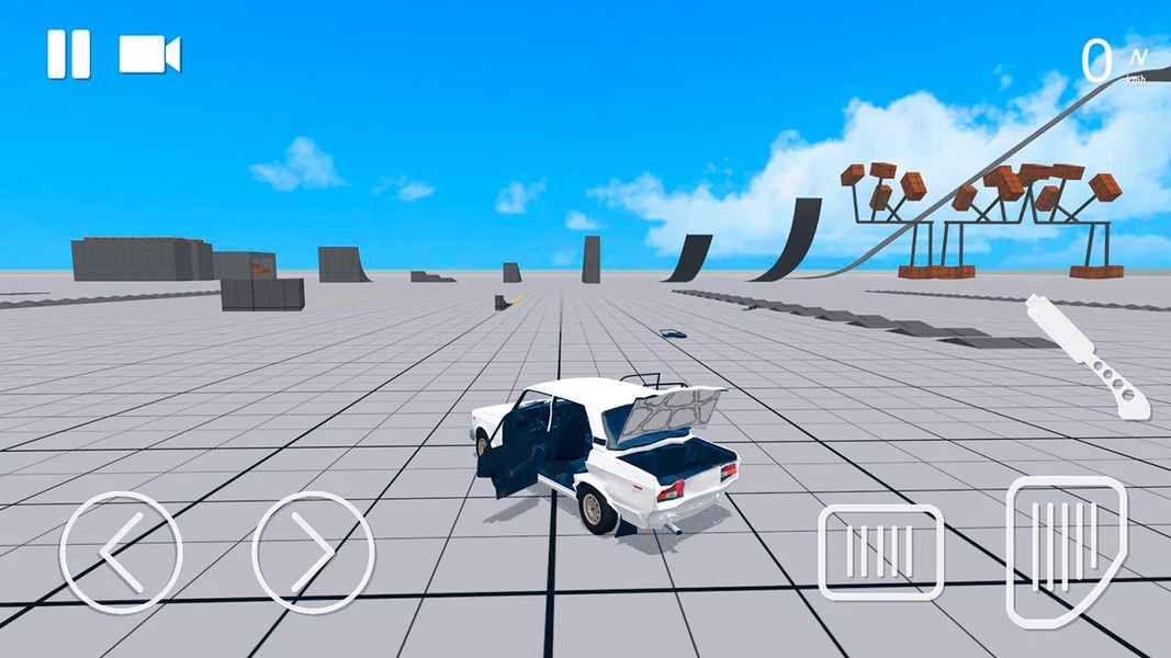 Russian Car Crash Simulator - عکس بازی موبایلی اندروید