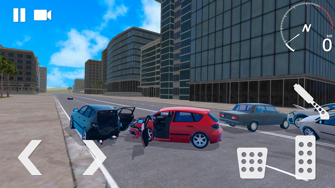 Traffic Crashes Car Crash - عکس بازی موبایلی اندروید