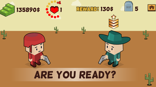 Cowboy Duel: Ready Steady Bang - عکس برنامه موبایلی اندروید