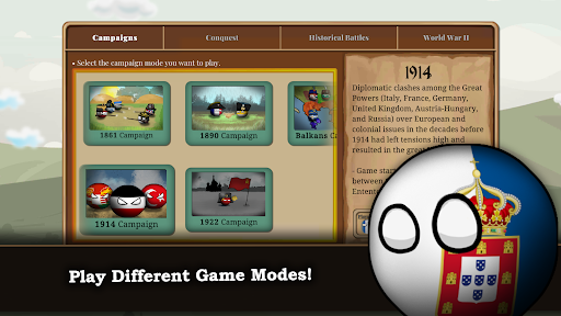 Countryball: Europe ۱۸۹۰ - عکس بازی موبایلی اندروید