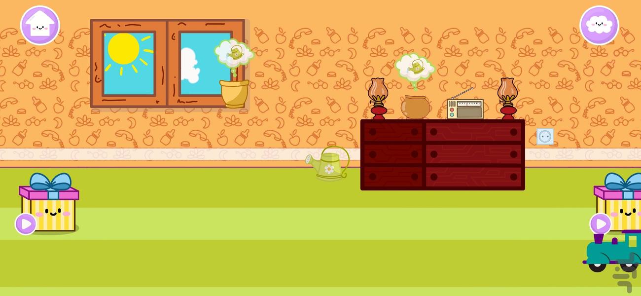 ببعی و ببعو: اتاق بازی - Gameplay image of android game