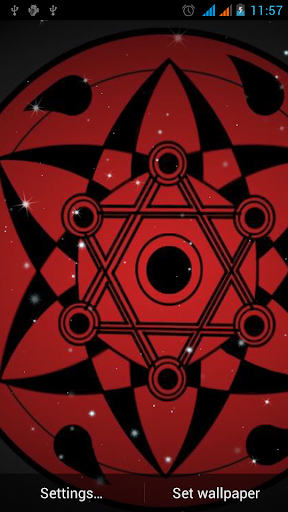 sharingan live wallpaper