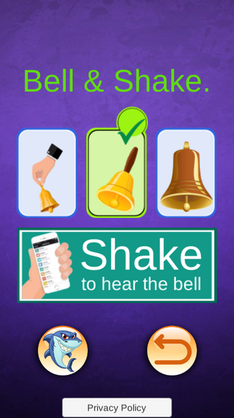 Bell & Shake - عکس برنامه موبایلی اندروید
