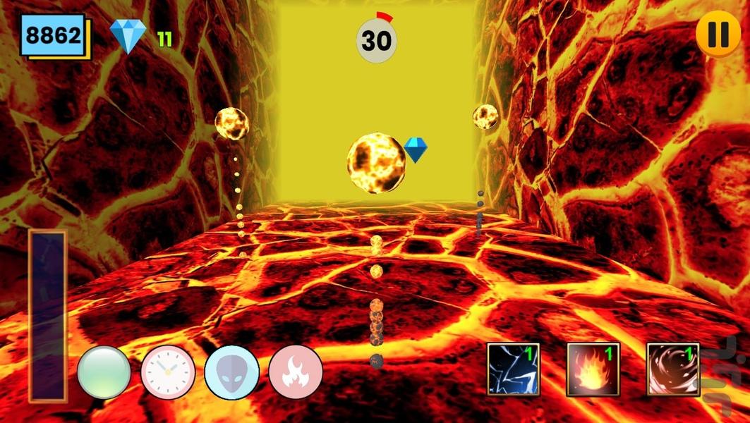 Space hit - Gameplay image of android game