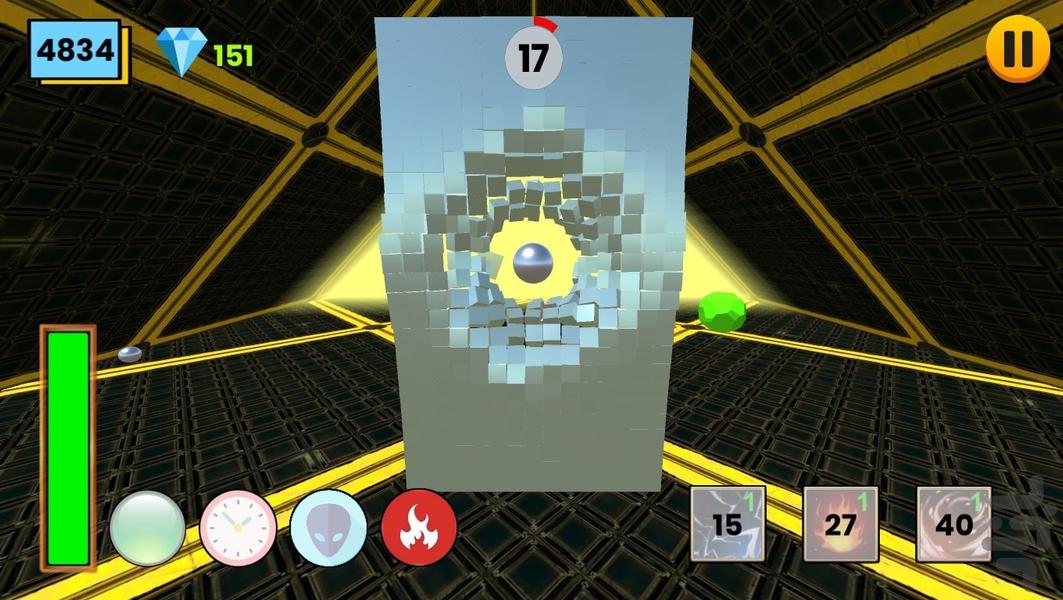 Space hit - Gameplay image of android game