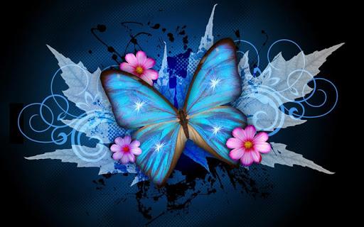 Shiny Butterfly Live Wallpaper - عکس برنامه موبایلی اندروید