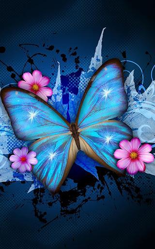 Shiny Butterfly Live Wallpaper - عکس برنامه موبایلی اندروید