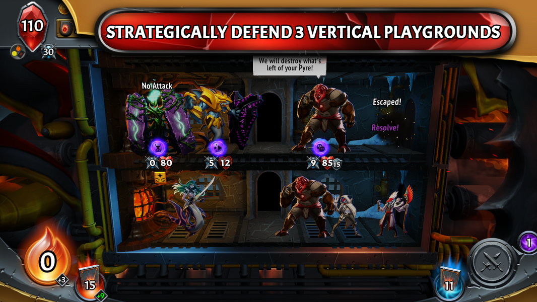 Monster Train - Gameplay image of android game