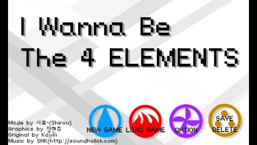 I Wanna Be The Four Elements - Gameplay image of android game