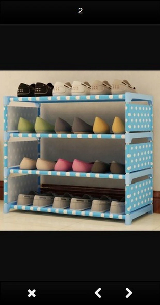 Shoe rack design - Image screenshot of android app